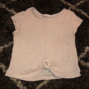 Short sleeve crop top